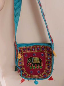Boho Elephant Sling Bag