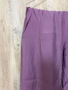 Elegant Purple Kurta with Embellishments