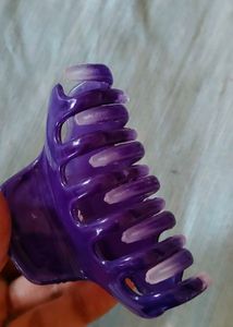 Purple Claw Clip