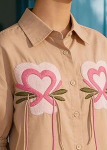 Designer Beige Kurta Set with Floral Motif