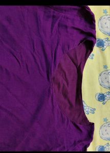Purple Kurta Set with Dupatta