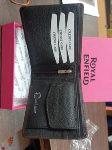 Royal Enfield Leather Wallet Brown