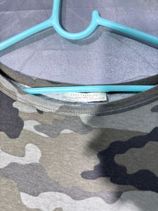 Zara Camouflage Print T-Shirt