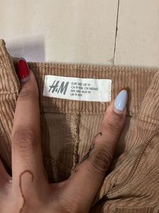 Tan Corduroy Skirt