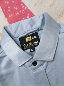 Pro Style Designer Blue Formal Shirt