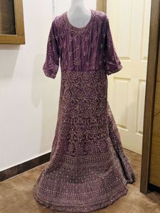 bridal heavy gown