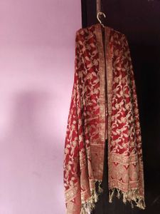 original Banarasi Suit with/Lancha heavy dupatta.