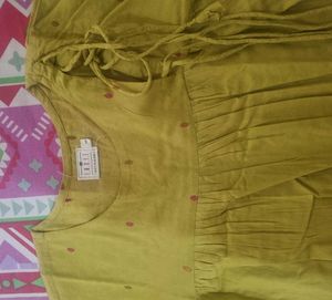 Gorgeous A line Kurta With Big Ghera