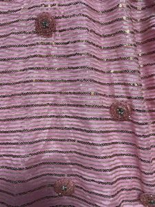 Sparkling Pink Sequined Kurta