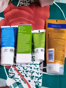 pack of 4 the Derma Co. &amp; Vaseline Skincare Set
