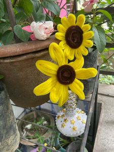 Brand New 3 Unique Lily Orchid n Sunflower Bouqu