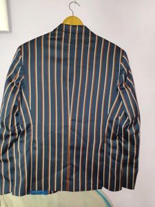 Blackberrys Casual Blue Blazer With Waistcoat