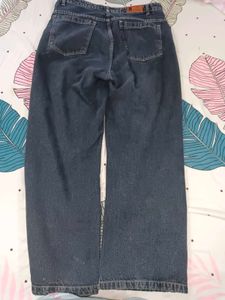 Wide Leg Denim Jeans