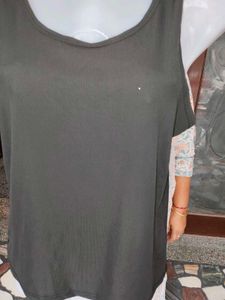 Premium Black Plus Size Highly Stretchable Camisol