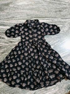 Stylish Printed Midi Dress