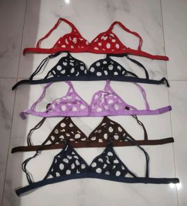 Polka Dot Design Bra