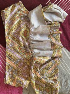 Victoria’s secret Patterned Off-Shoulder Crop Top