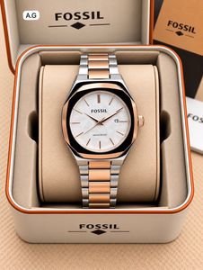 Fossil Black Stainless Steel Watch