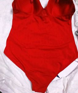 Red Bodysuit Shapewear