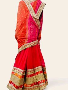 bandhni saree