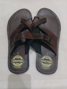 Men's Brown Leather Sandals