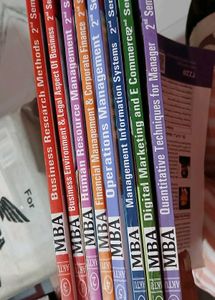 MBA  1st and 2nd Sem Textbooks Set