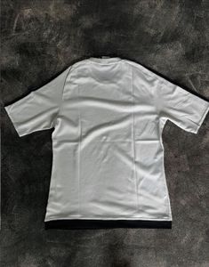 Adidas White T-Shirt with Black Stripes