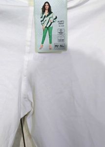 White Cotton Leggings