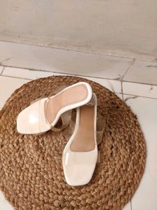 Stylish Transparent Block Heels