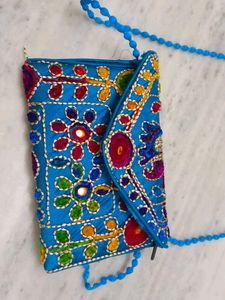Boho Embroidered hand Bag