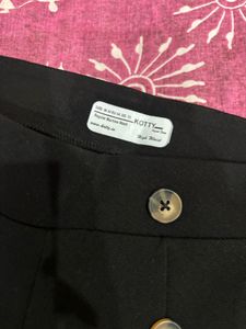 Wide Leg Black Pants