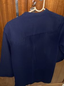 Elegant Navy Blue Top