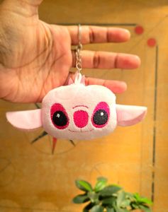 Cute Pink Character Keychain
