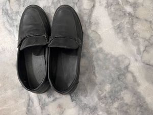 Classic Black Loafers