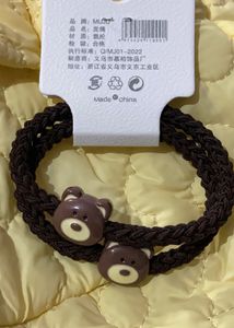 Cute Bear Hair Ties