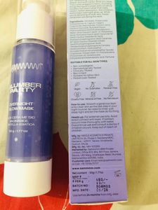 SAMM😍Slumber Party Overnight Glow Mask