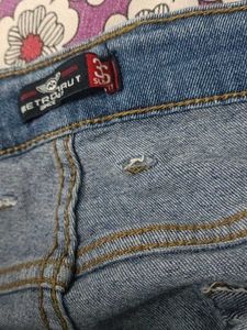 Light Wash Denim Jeans