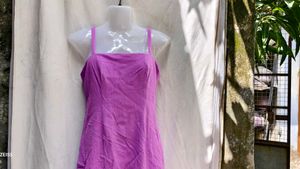 I. Purple Mini Dress