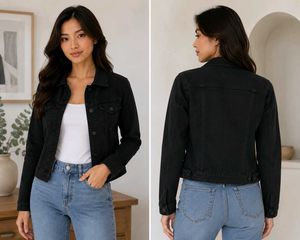 Black Denim Jacket