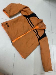 Orange & Black Padded Jacket