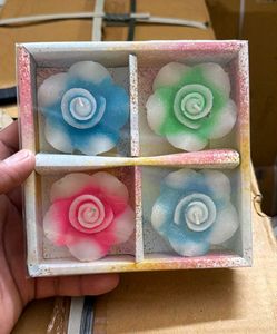Rose Shaped Floating Candles ( Diya)