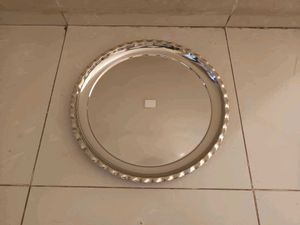 New Unused Pack Of Two Stainless Steel Plates
