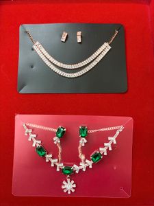 Elegant Necklace and Earring Sets
