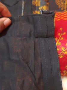 Handloom Saree with Kalamkari Print