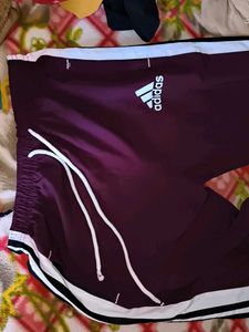 Adidas Maroon Athletic Pants