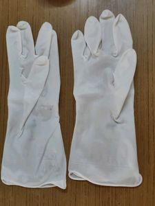 Brand New White Silicone Gloves