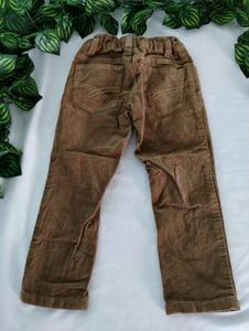 Brown Cotton Pant (Boys)