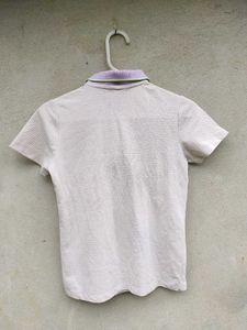 Lightweight Striped Polo Shirt