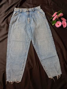 Light Wash Mom Jeans