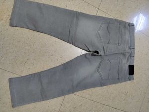 Men's Grey Denim Jeans